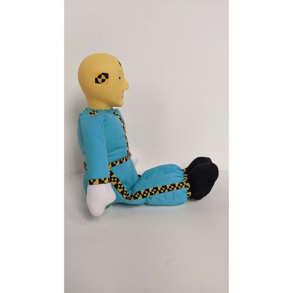 Crash Dummy window doll. Bing plush Suction cups. Vintage 1992 Play By Play - Picture 6 of 8